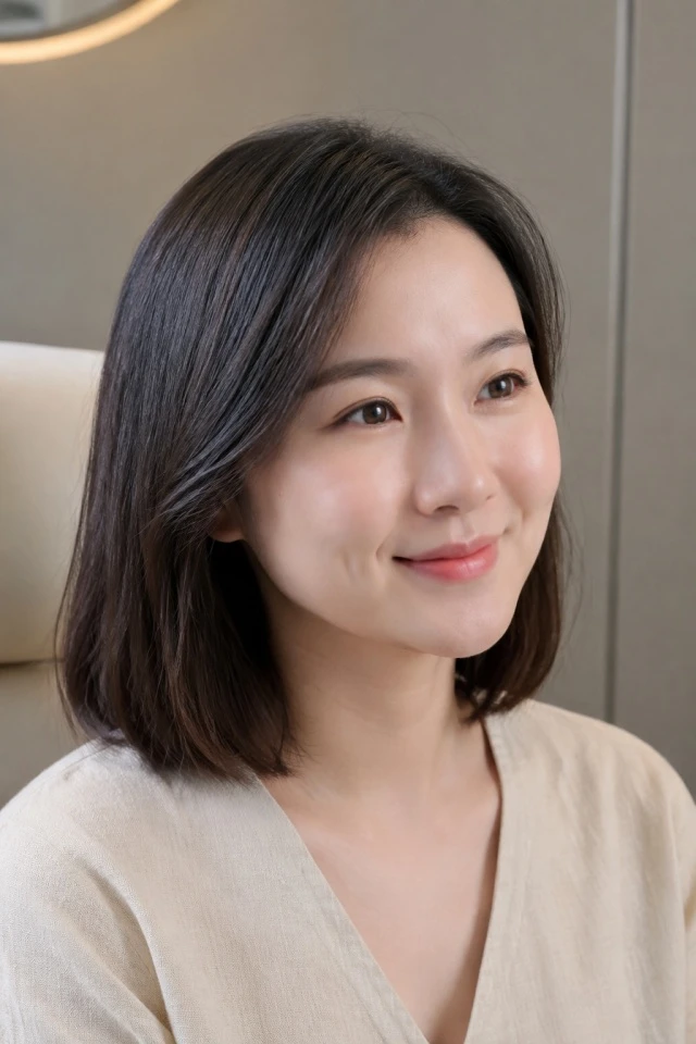 同一张示例照片的本地精修效果